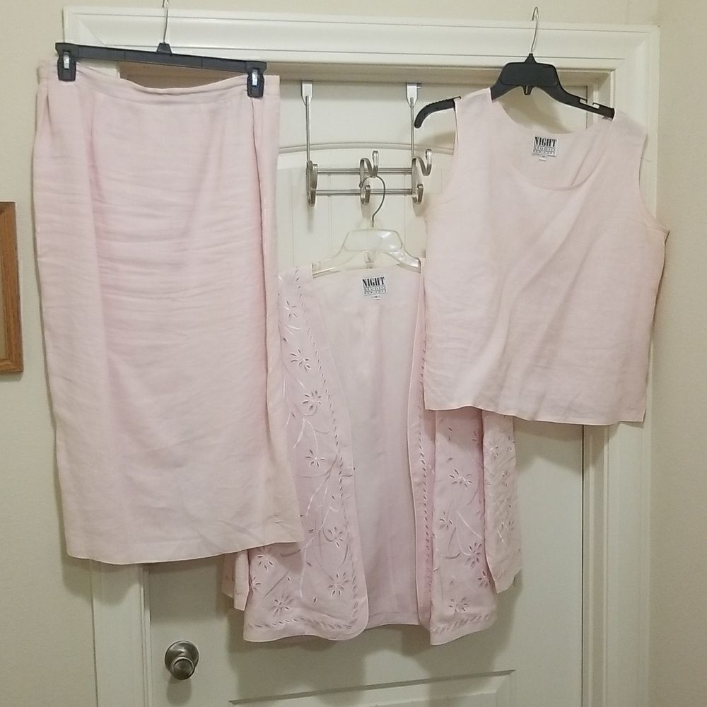 Night Studio 3 piece Midi Skirt  set size 12